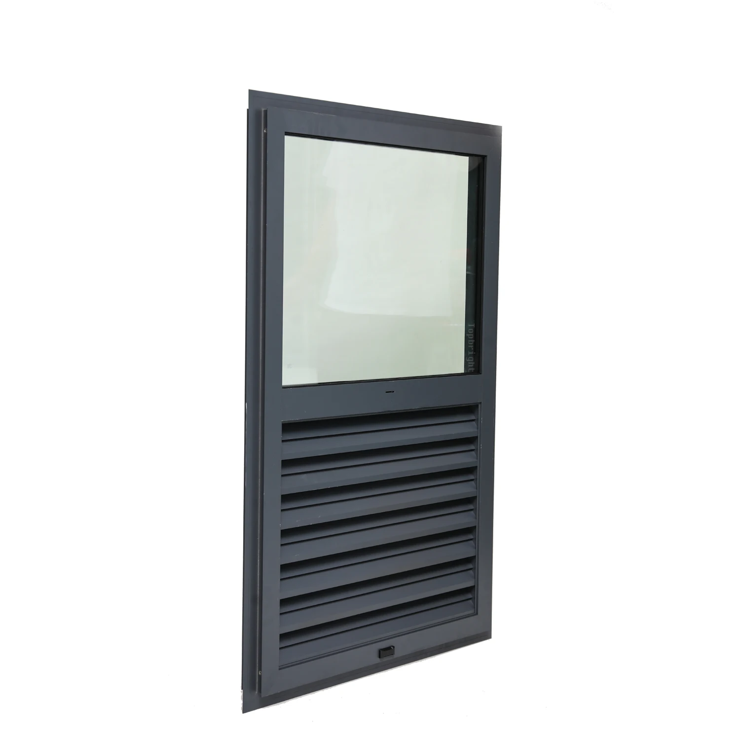 Modern Double Glass Window Door Aluminium Alloy Frame Fashionable Sliding Design for Home Hotels Horizontal Fiberglass Louver