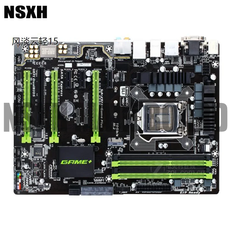 

Original Z97X-Game Motherboard 32GB LGA 1150 DDR3 ATX Z97 Mainboard