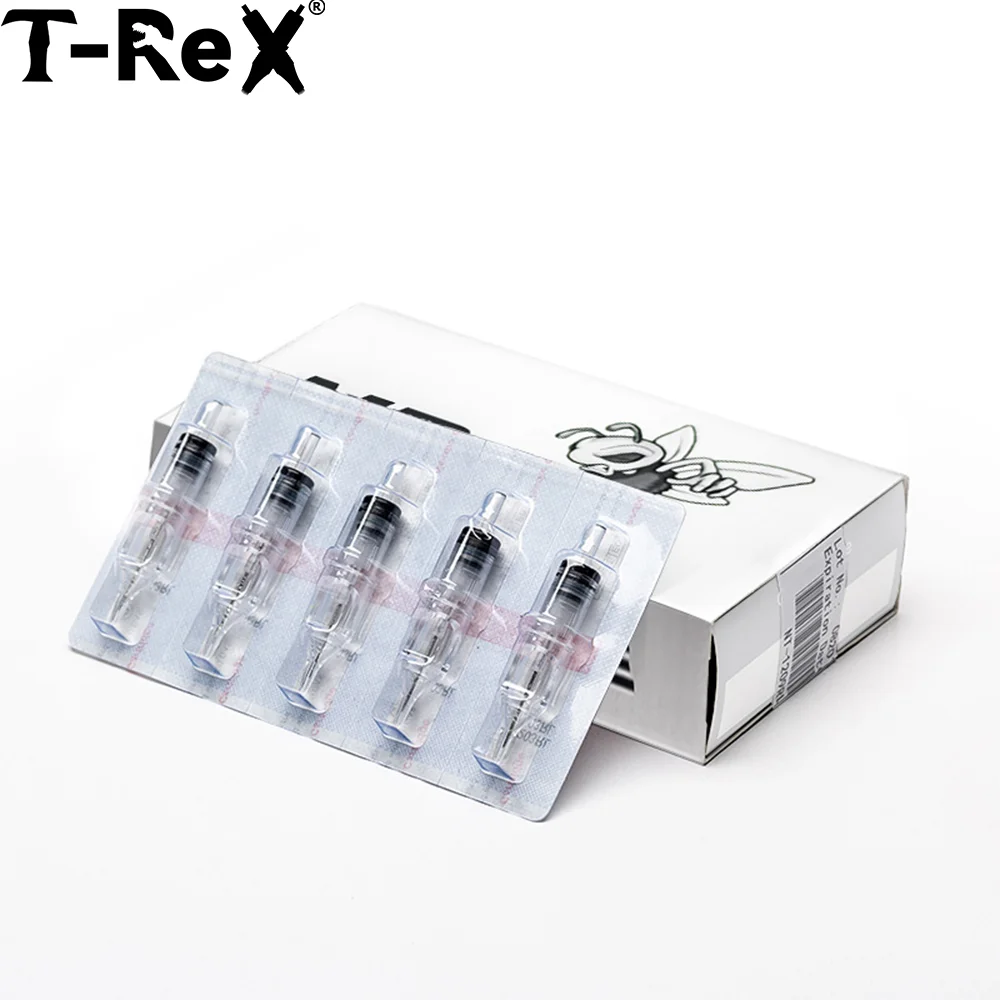 

T-Rex NB 20PCS mixed type Disposable Tattoo Cartridge Needle Membrane System Sterilization Safety Cartridge Tattoo Needles