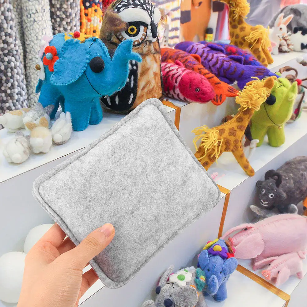 3Pcs Needle Felting Mat High Temperature Multi-Purpose Felting Pad for DIY Household Craft Base Outdoor Cushions