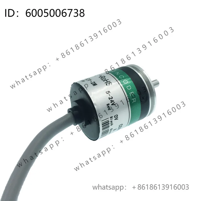 Small incremental magnetoelectric rotary encoder outer diameter 25mm shaft diameter 4mm high speed high response frequency