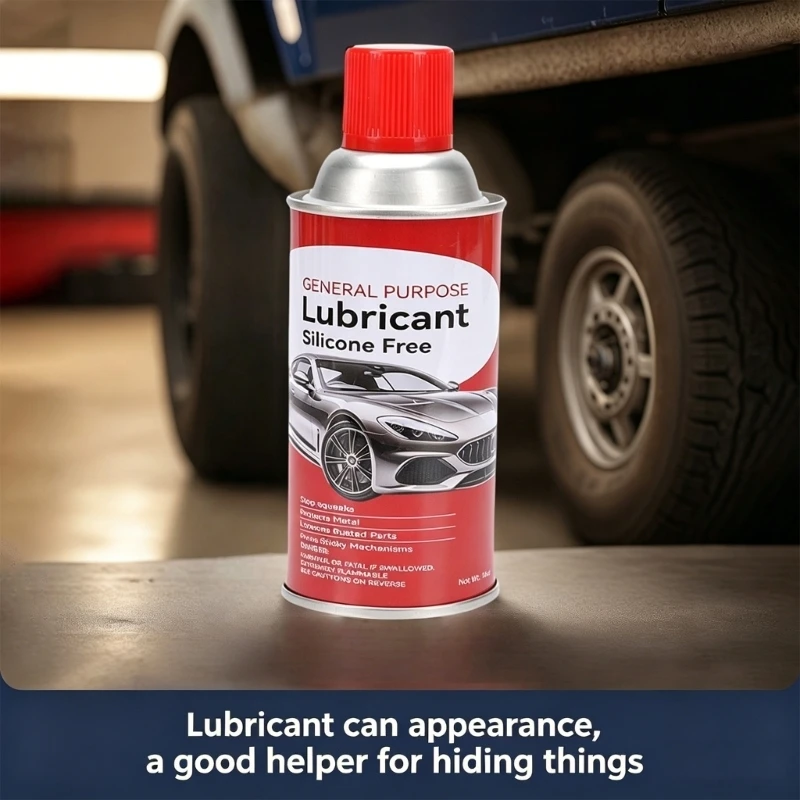 Creative Disguised Metal Safety Storage Box Case Designed As Lubricants Oil Can