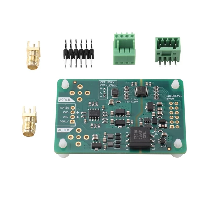 Y17A Digital-To-Analog Conversion Board For DAC8563 Isolated Dual-Channel 16-Bit For DAC Module,PMOD Interface Converter