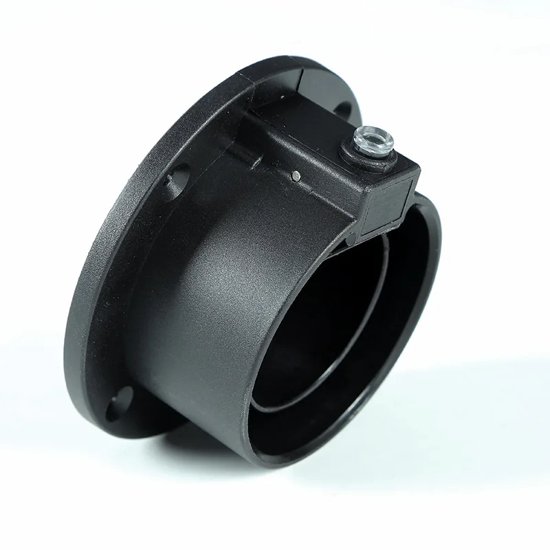 Type2 Socket EV AC Charging Plug Holder IEC62196 Wall Mount Empty Fixed Base for EV Charging Station Charger Gun Hang Up Bracket