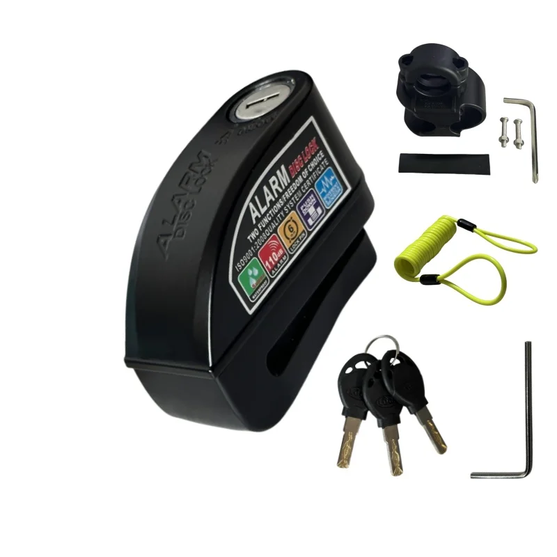 Falante Motorcycle Disc Brake Alarm Lock difunctional Bicycle Motor Bicycle Scooter Anti-theft Wheel Disc Brake Lock waterproof image 5