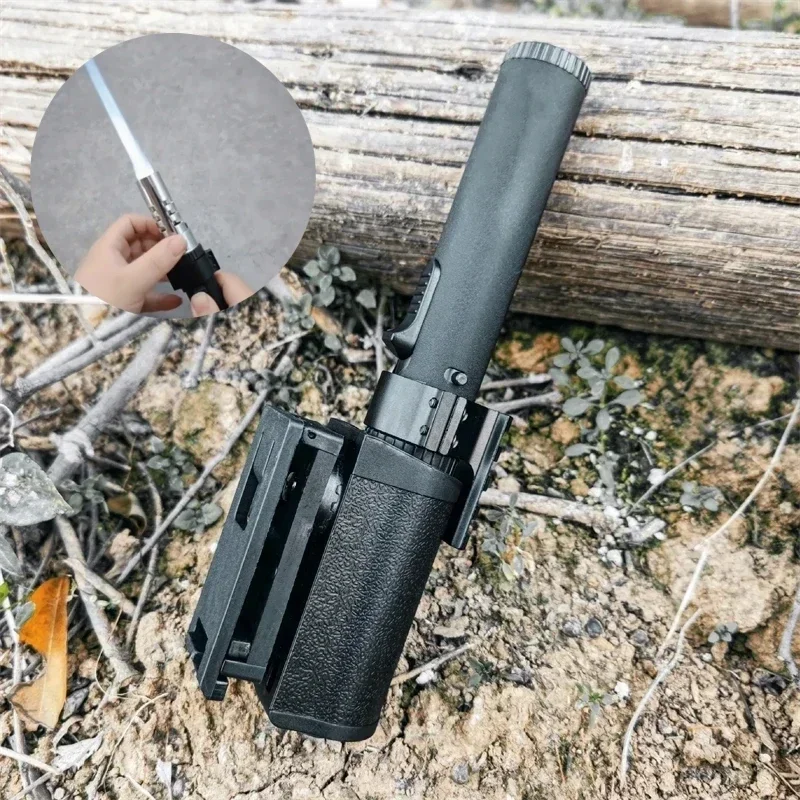 

Tactical Windproof Lighter Outdoor Spray Gun Igniter Camping Survival Tool Pen Type High Firepower Welding Gun Camping Equipment