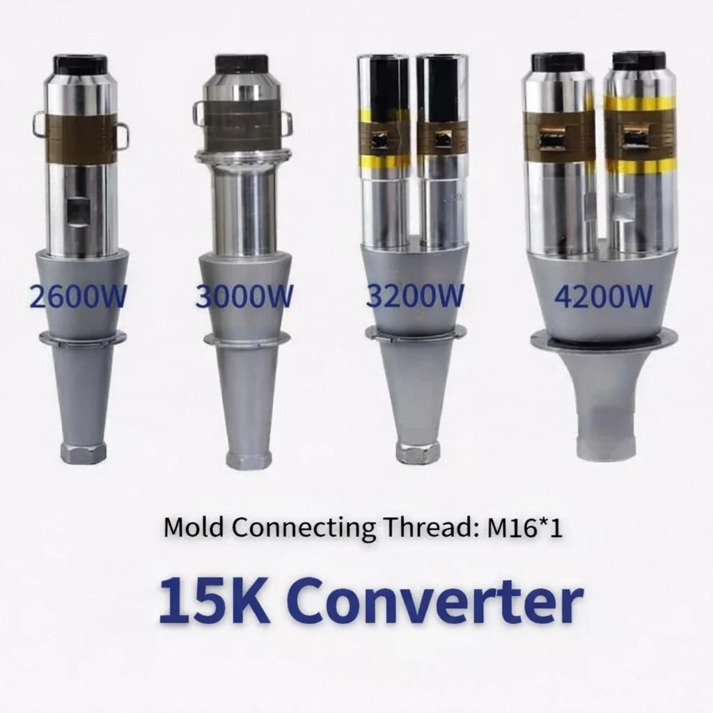 ultrasonic welding transducers15k 20K 28K 35K 1200W  1500W 2000W 3600W 4200W Ultrasonic transducer 28K oscillator FOR AUTOMATION