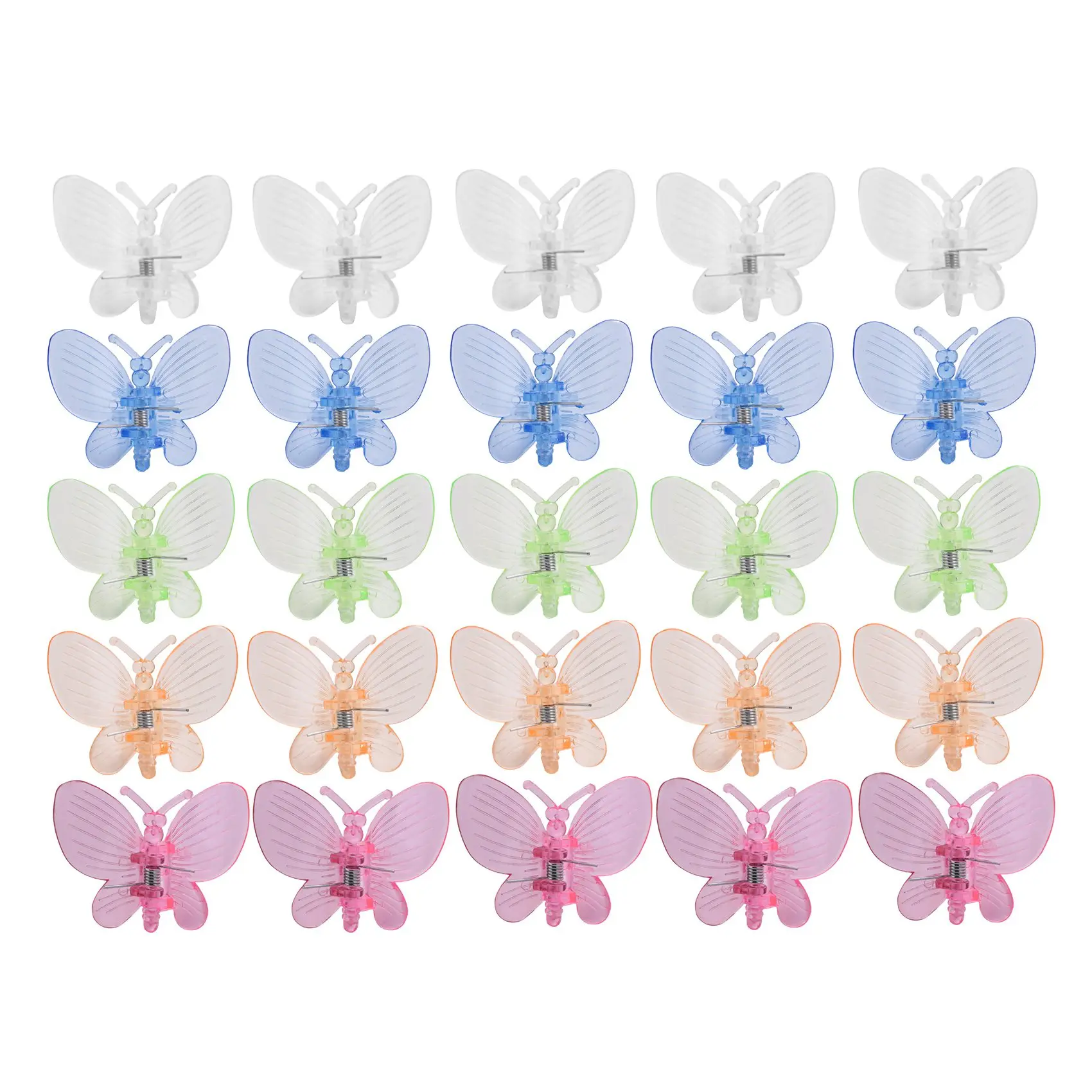 KSOL Orchid Clips 30Pcs Butterfly Plant Clips Orchid Support Clips Vine Clips Plant Clips for Support Flower Orchid Vine
