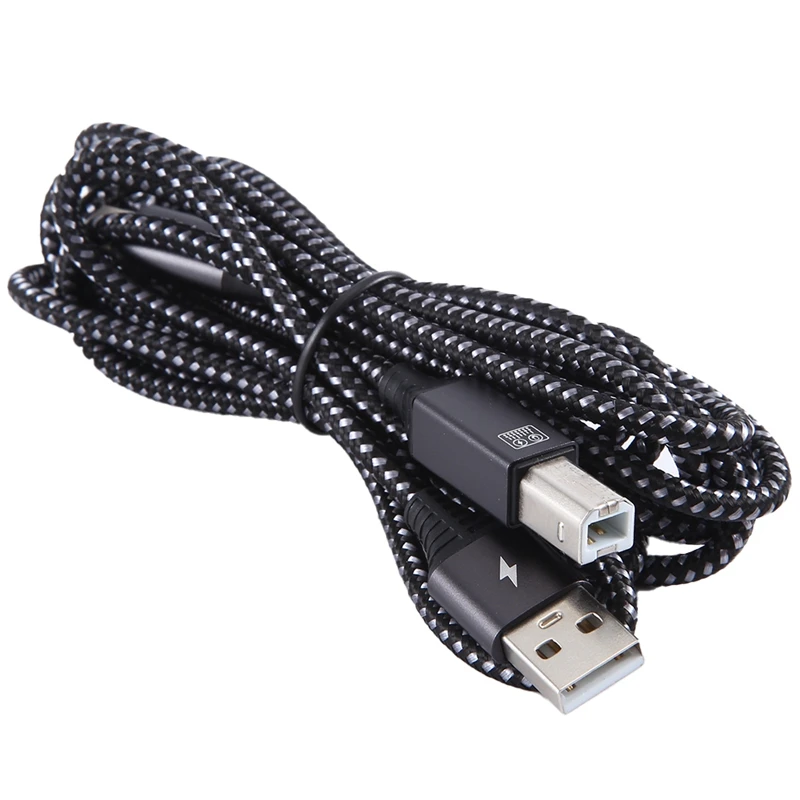

2In1 USB Printer Cable USB C To MIDI Cable USB Type C To USB B MIDI Cable For Music Instrument, Piano, Midi Keyboard Durable