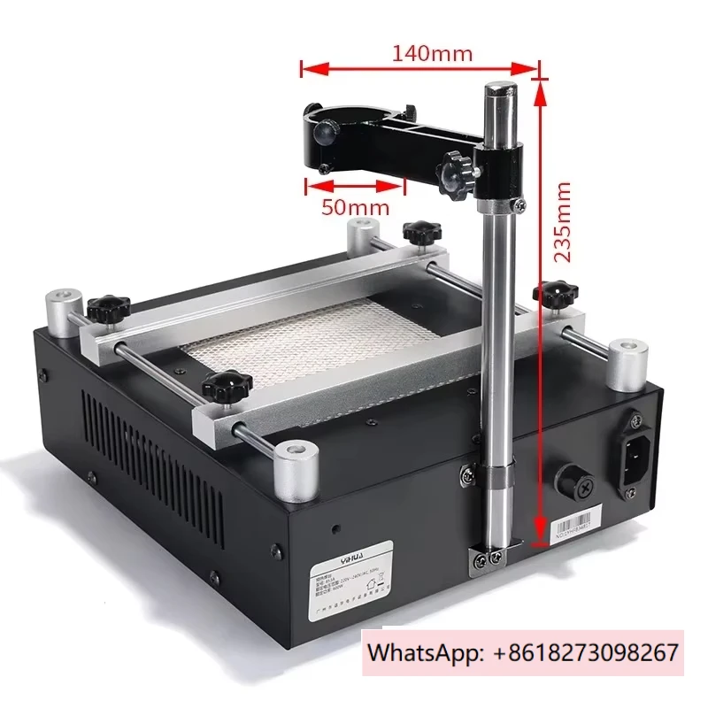 

853A constant temperature BGA repair table, disassembly soldering table, digital display hot air gun, soldering iron 2-in-1 OO