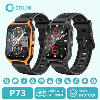 COLMI P73 1.9&quot; Outdoor Military Smart Watch Men Bluetooth Call Smartwatch for Xiaomi Android IOS, IP68 Waterproof Sports Watch