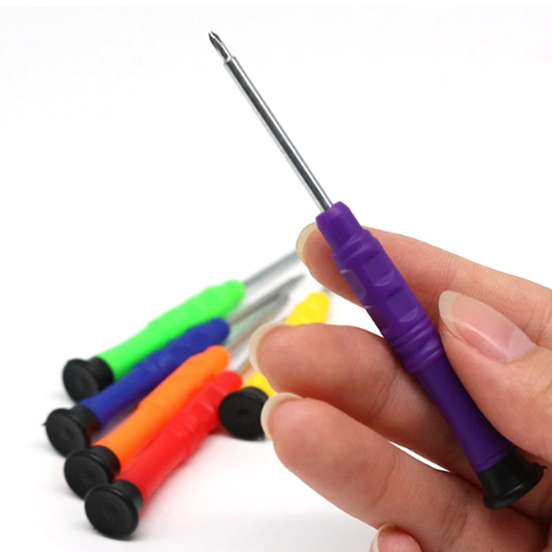 6 ชิ้น Mini ไขควงชุดซ่อมโทรศัพท์มือถือเครื่องมือแบบพกพาไขควงสําหรับนาฬิกาแว่นตา Disassembly Repairing