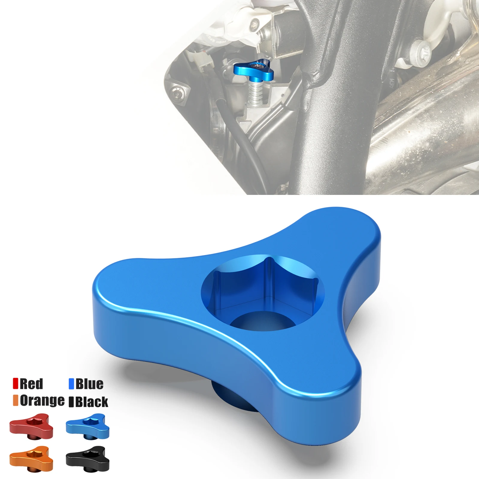 

For Husqvarna TE 300 TE 250 TE 150 2024 TX 300 TX125 2023-2024 Motorcycle TPS Idle Knob Adjuster Regulator Screw For KTM EXC 300