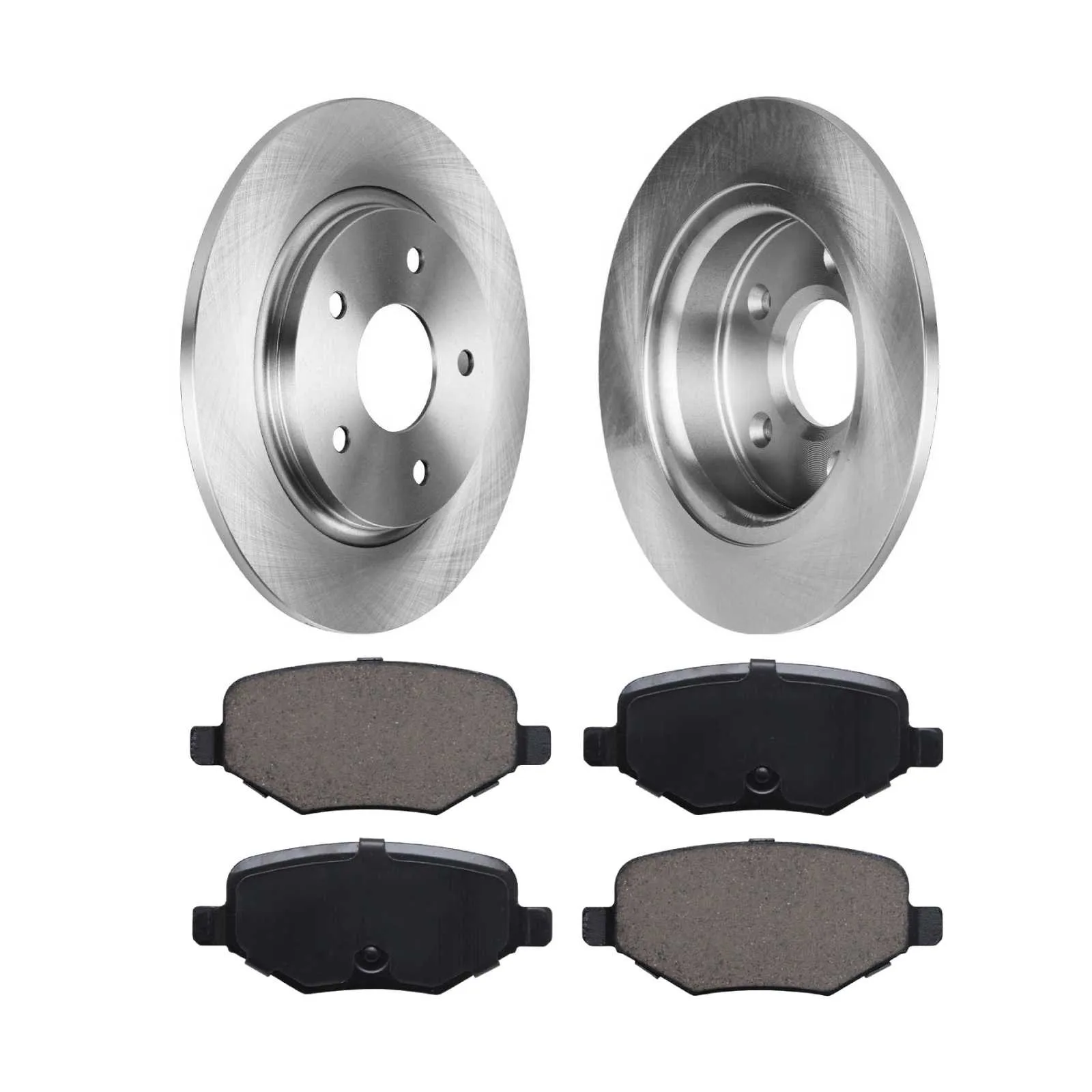 330mm Rear Disc Brake Rotors Ceramic Pads for Lincoln MKS MKT