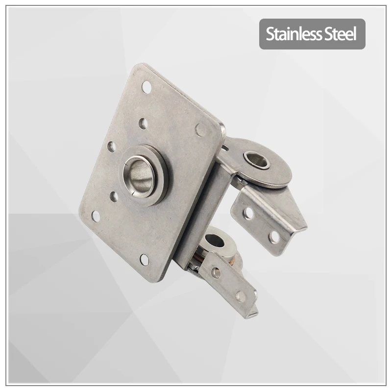 

304 Stainless Steel Dual Axis Torque Hinge With Arbitrary Stop Industrial Instrument Display Screen Damping Hinge