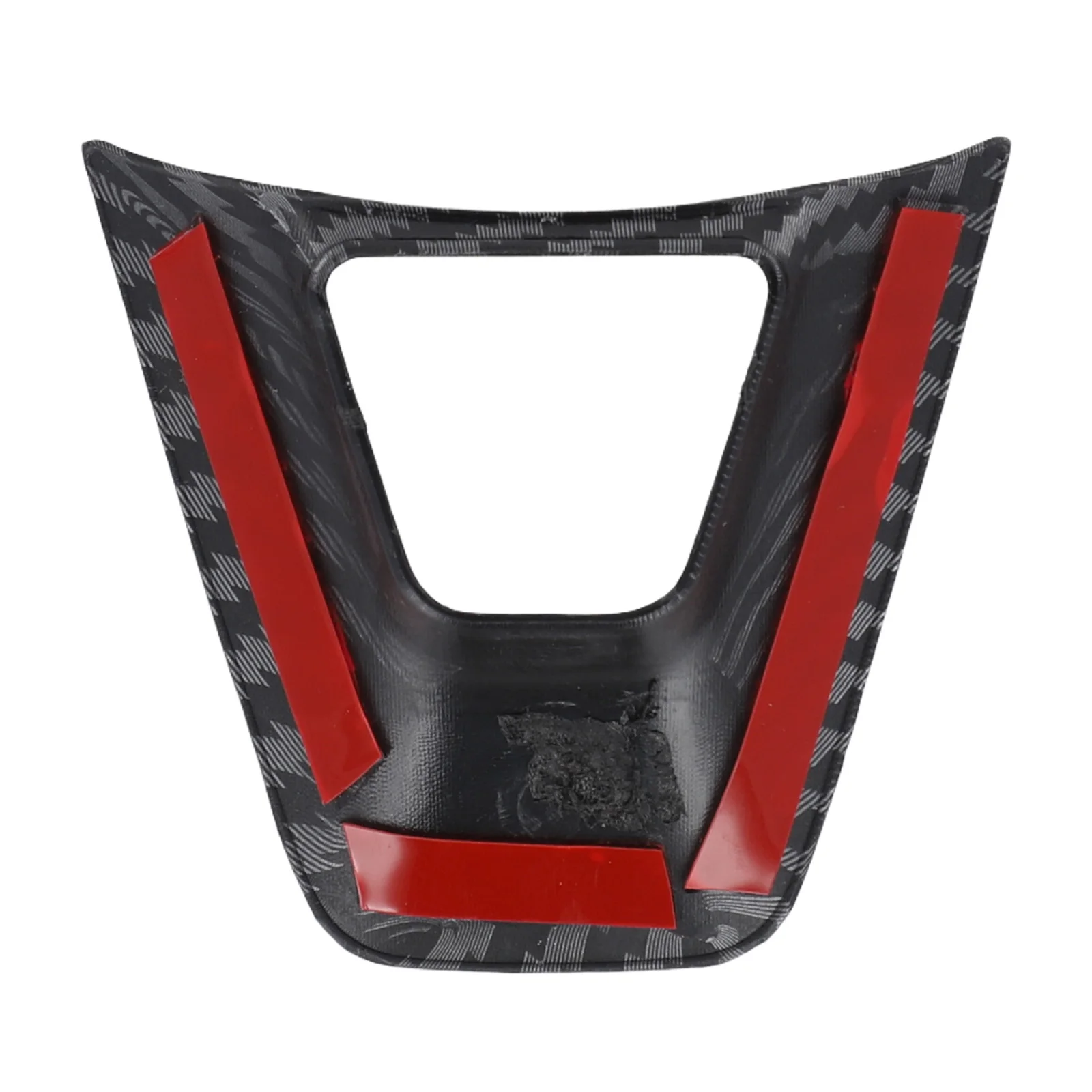 1Pc Car Steering Wheel U-Type Panel Trim Sticker For Toyota For RAV4 2019-2024 Steering Wheel U-Type Panel Trim