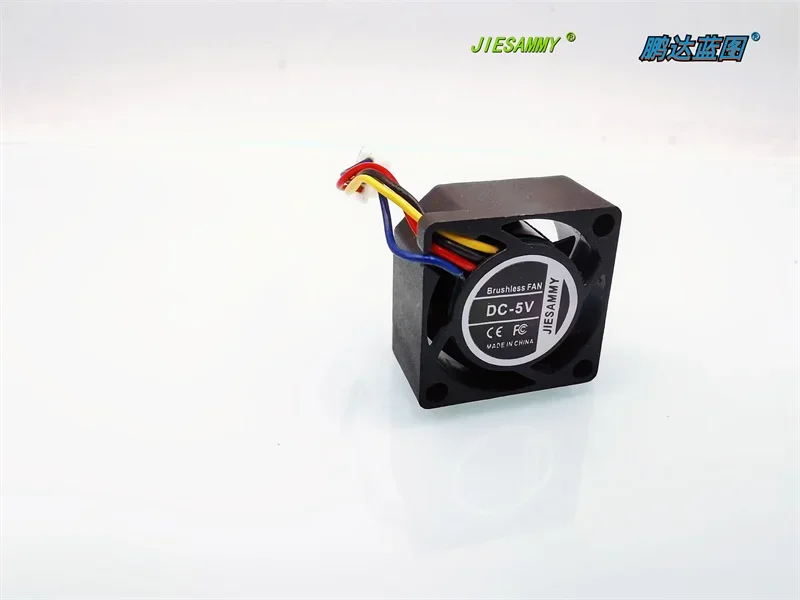 JIESAMMY Copper Core 2010 5V 0.06A Micro PWM Temperature Control Speed Measurement 2CM 13000 RPM Cooling Fan 20 * 20 * 10mm