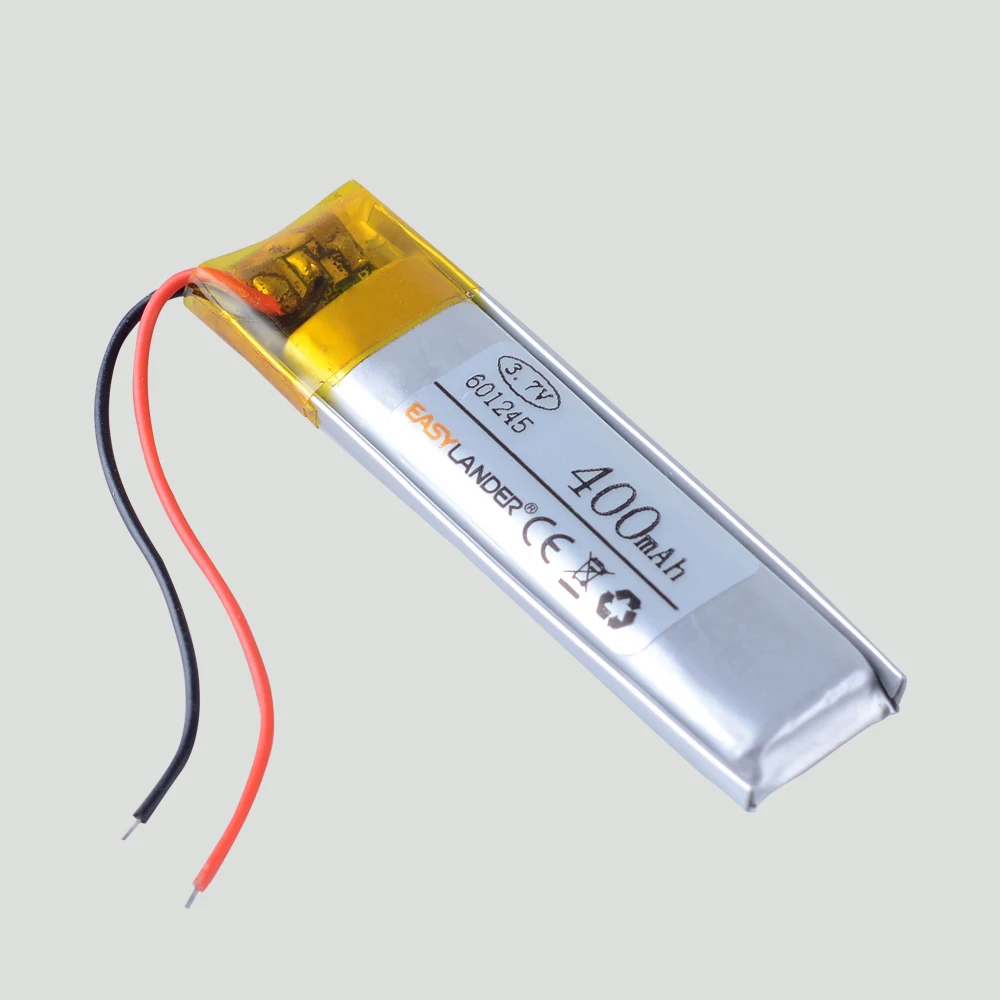 601245 400 мАч литий-ионный литий-полимерный аккумулятор Lipo батареи 401245 501245 551245