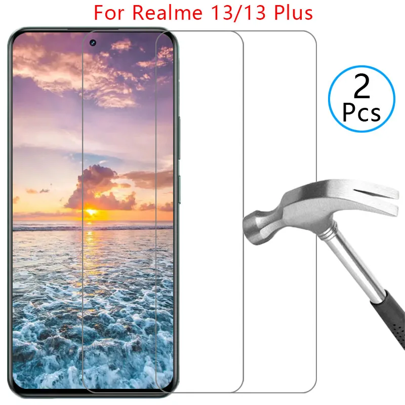 

Защитное закаленное стекло для Realme 13 Plus 4G/5G, защитная пленка для экрана Realme 13/13 Plus 4G/5G, 134G, 135G