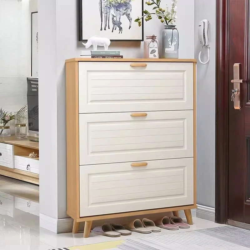 Italian Minimalist Designer Shoe Cabinet Nordic Luxury Organizer Storage Shoe Cabinet Modern Vertical Zapatero Home Furniture