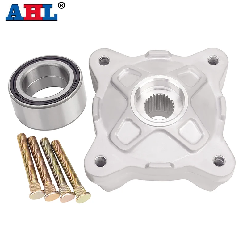 1 Set AHL Front Wheel Hub Bearing Stud Service Kit For Polaris RZR800 RZRS800 RZR570 RZR RZR S 570 800 EFI LE EPS INTL Pursuit