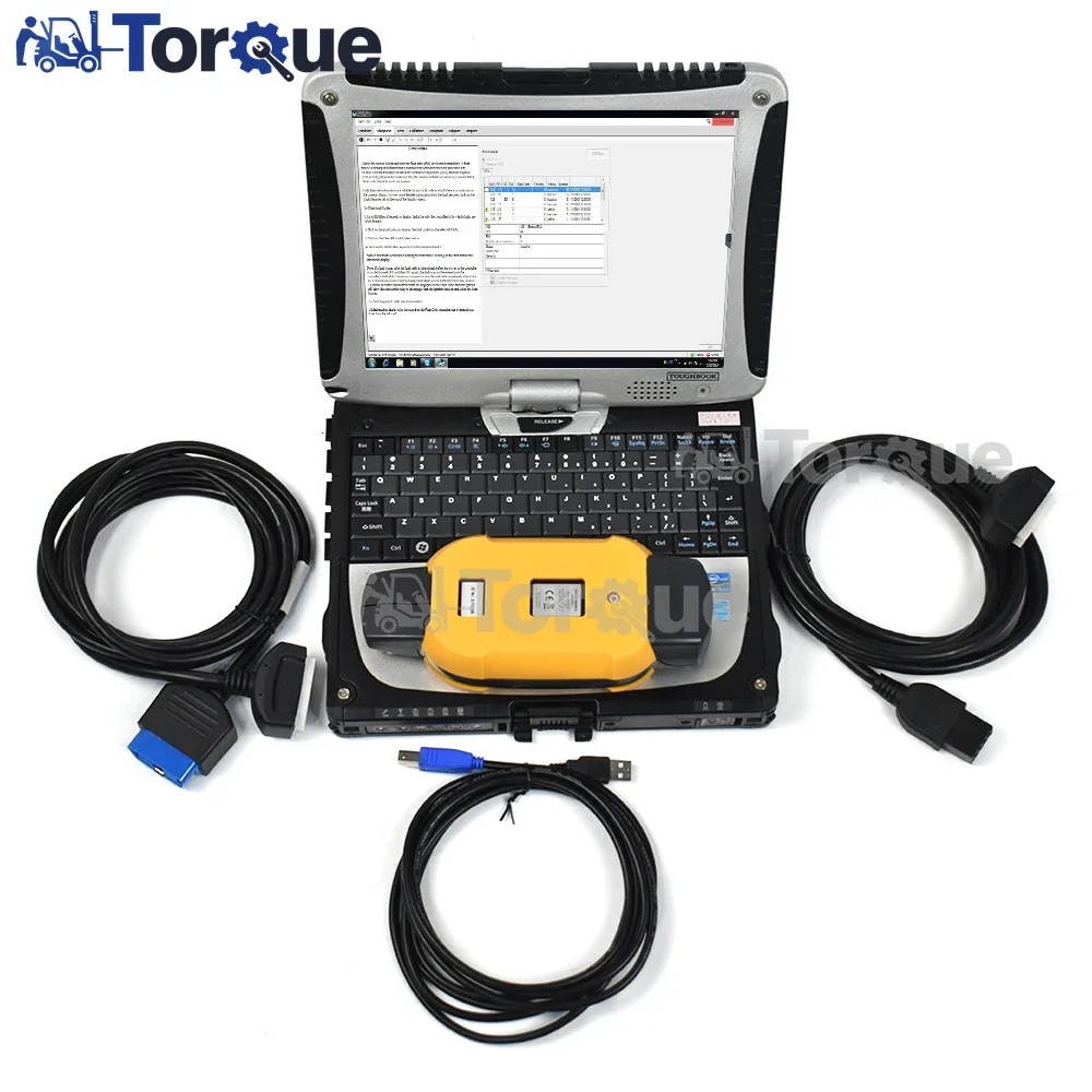 For 88890180/88890020 for Renault UD Truck Excavator Diagnostic Tool with CF19 Laptop 2.8 PTT dev2tool Vcads Pro