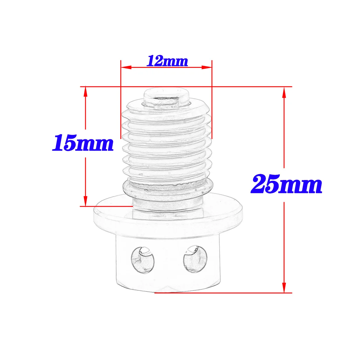 M12x1.5 For Yamaha tools Magnetic Oil Drain Plug Bolt Screw YZF-R25 R3 MT-03 -25 YZF-R3 YZ250 250X XT250X WR250R 250X Serow 250