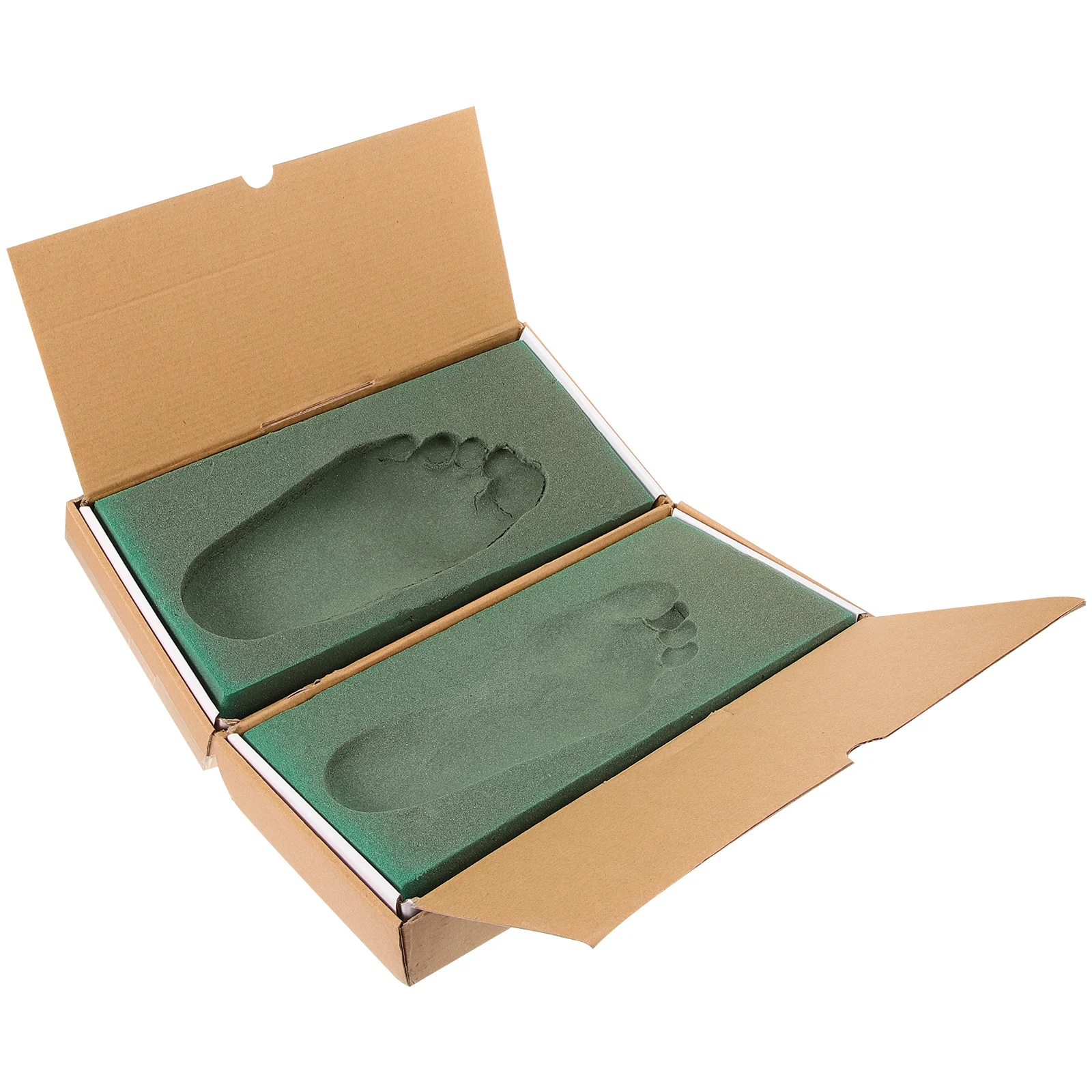 

Multi-Functional Foot Impression Foam Box Footprint Shape Molding Box For Customizing Insoles Foot Orthotic