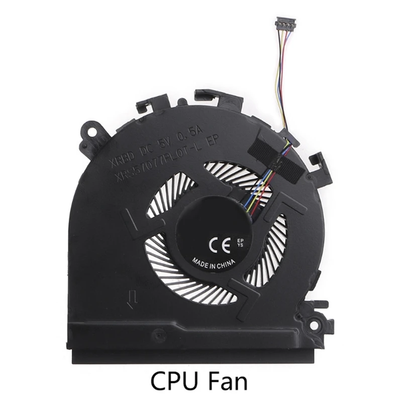 Laptop CPU +GPU Cooling Fan For HP Spectre X360 15-CH 15-CH010CA CPU & GPU Cooling Fan L17605-001 L17606-001 Spare Parts