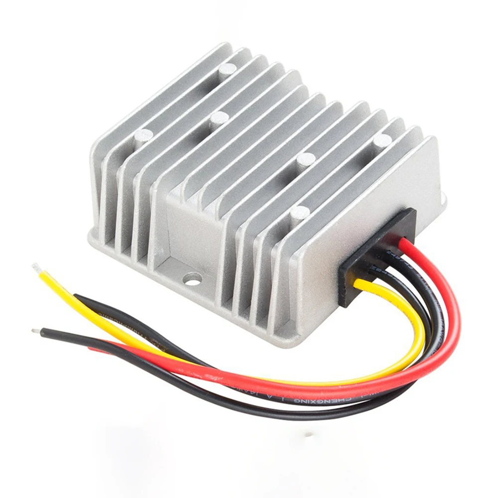 GYVRM DC DC 12V Stabilizer 9-36V to 12V 3A-25A Buck Boost Converter 12V to 12V 25A 300W Power Inverter IP68 Waterproof Model