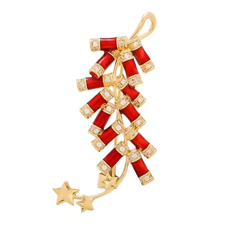 بروش الألعاب النارية: نمط القرمزي والعام القمري الجديد، وسترات الدنيم وهدايا الرخاء