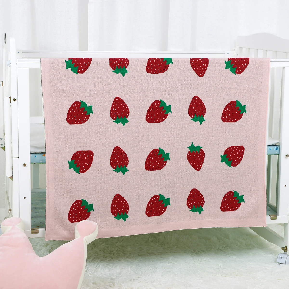 Manta para guardería de bebé, - Baby Girl Nursery Quilt reseña y precio