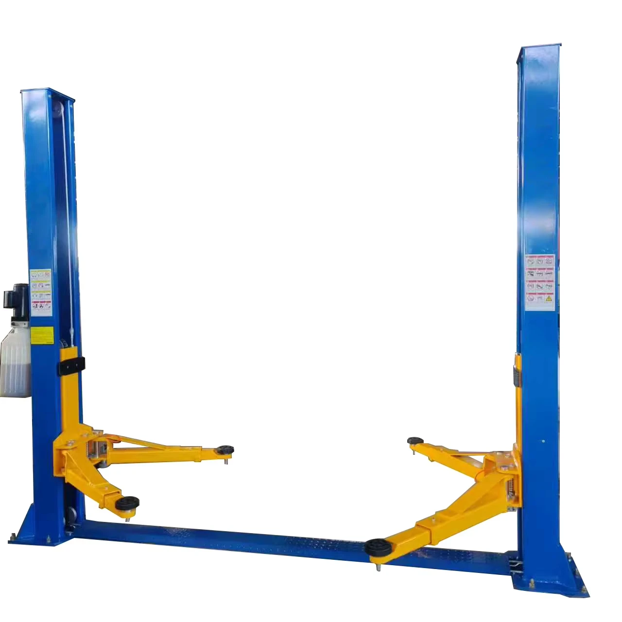 5 tons 2 column electric car lift 1.8m 220v 380v car maintenance tool scissor type mobile arm jack