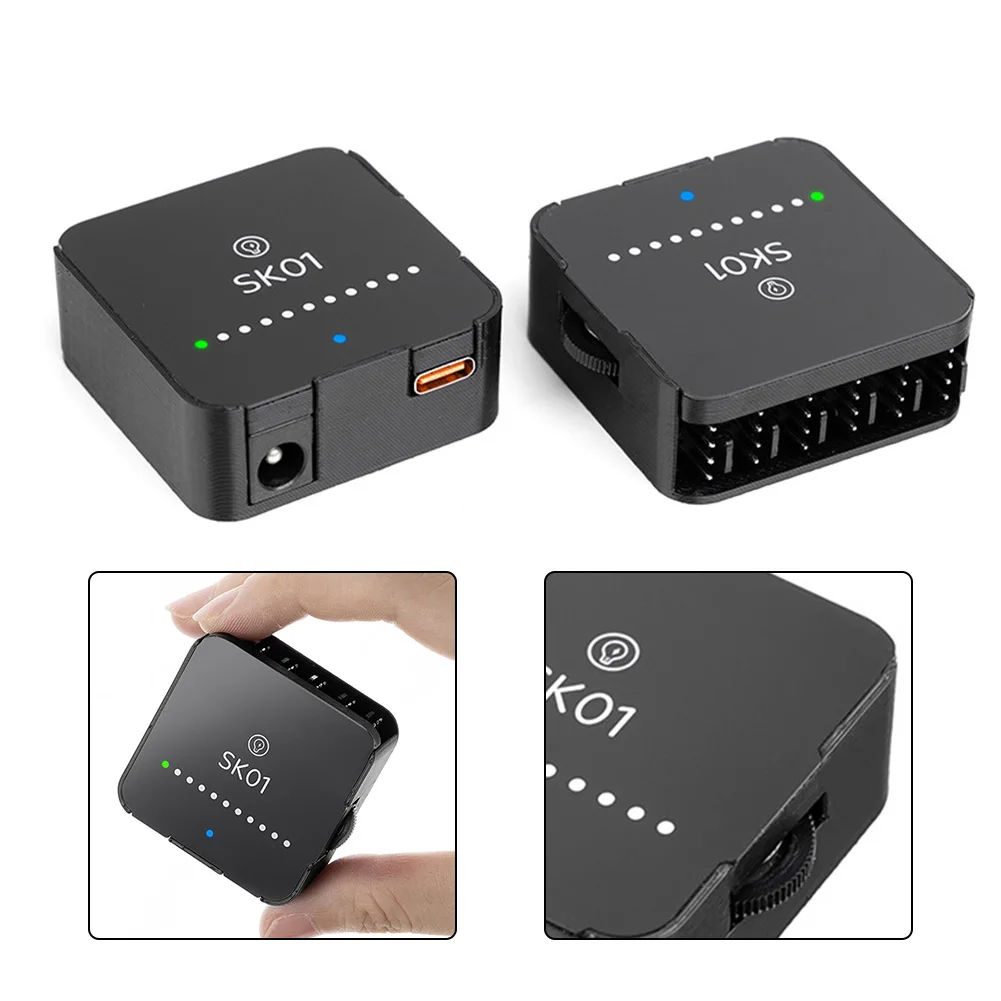 1PC Workstation Cooling 12V Fan Hub Fan Splitter Adjustable Fan Speeds Controller Cooling System 0-100 Speeds Control