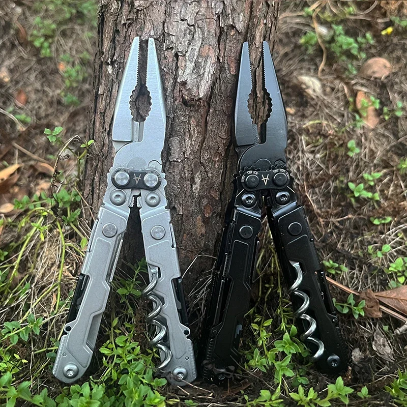 

Multi-Tool Tactical Folding Pliers Pocket Mini EDC Multifunctional Tools Survival Outdoor Camping Gadgets PL1001/PL1002