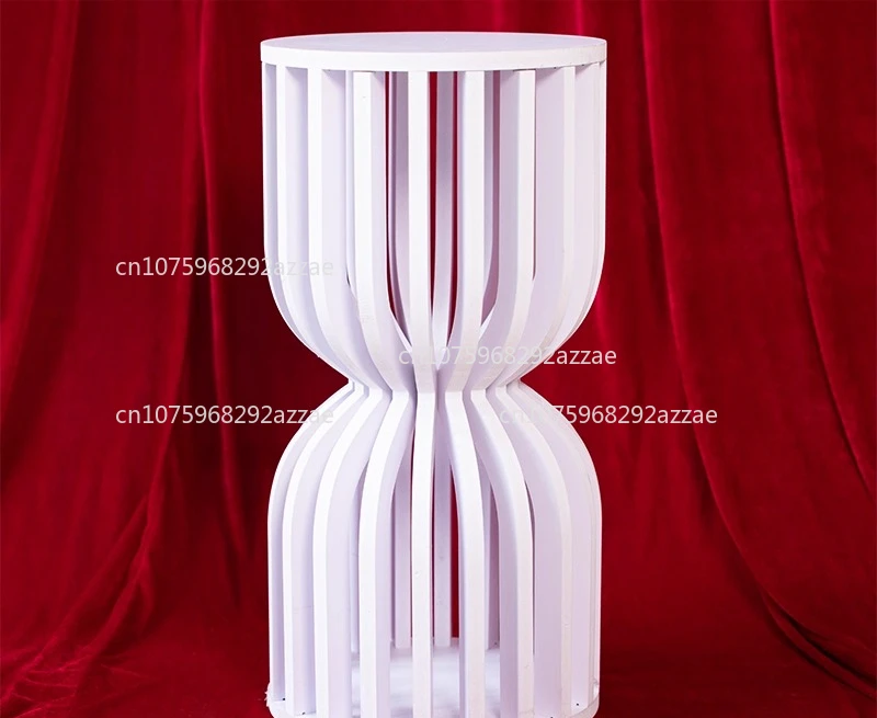 Wedding PVC cylindrical dessert table Roman column road lead marriage proposal wedding ornament
