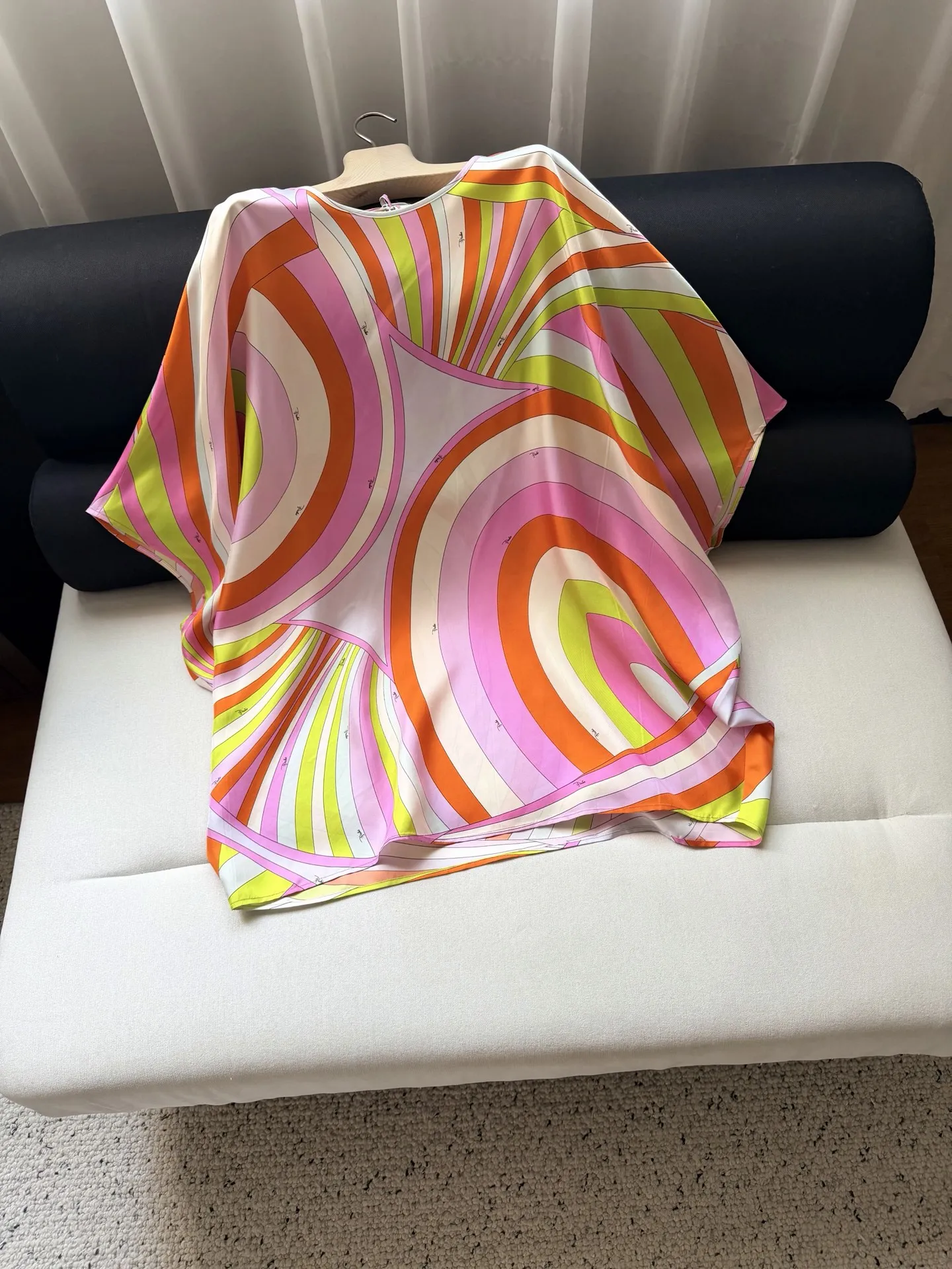 Women's Short-Sleeve Tunic-Style Dress for Vacation