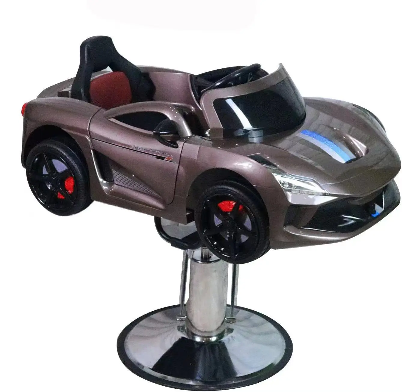 

Beauty Barbershop Children Salon Equipment and Furniture Hair Saloon Chairs Kid Car Children Car Toy Salon Barber Chair
