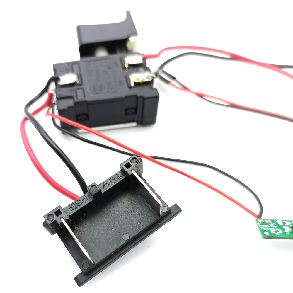 1 pz DC7.2-24V 16A 5 e4 coltello sega interruttore di controllo della velocità accessorio per utensili elettrici FA8-16/1 con LED e circuito stampato