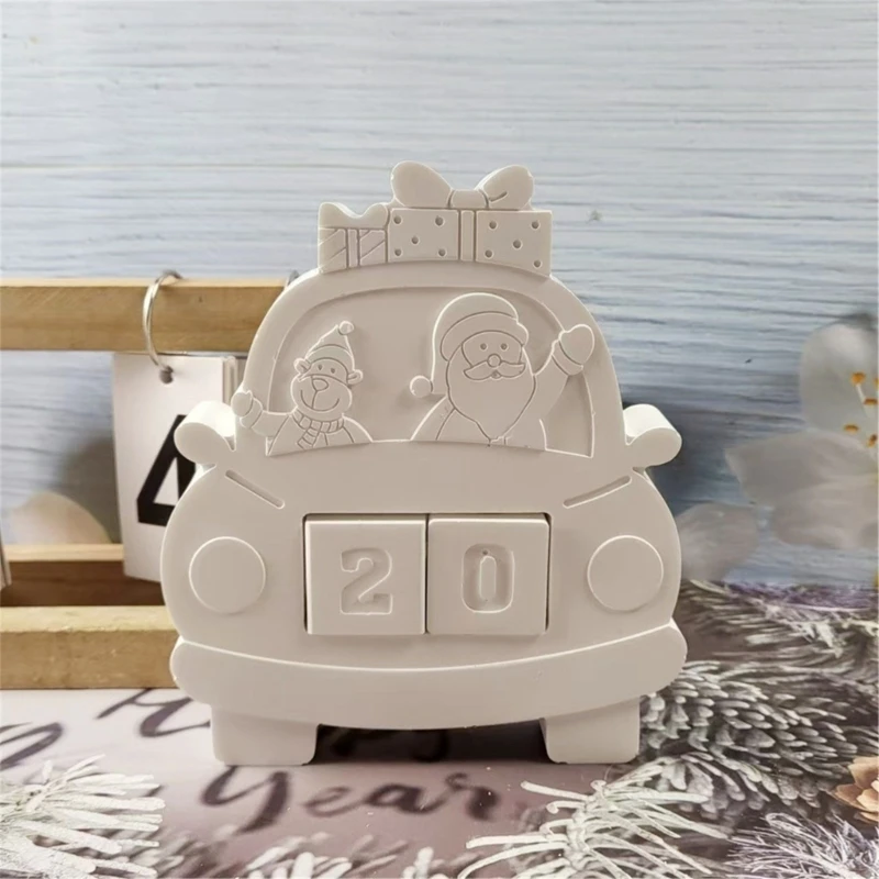 Multipurpose Sturdy Silicone Countdown Holder Mold Set Portable for Resin Plaster Craft Supplies Assorted Sizes image 4