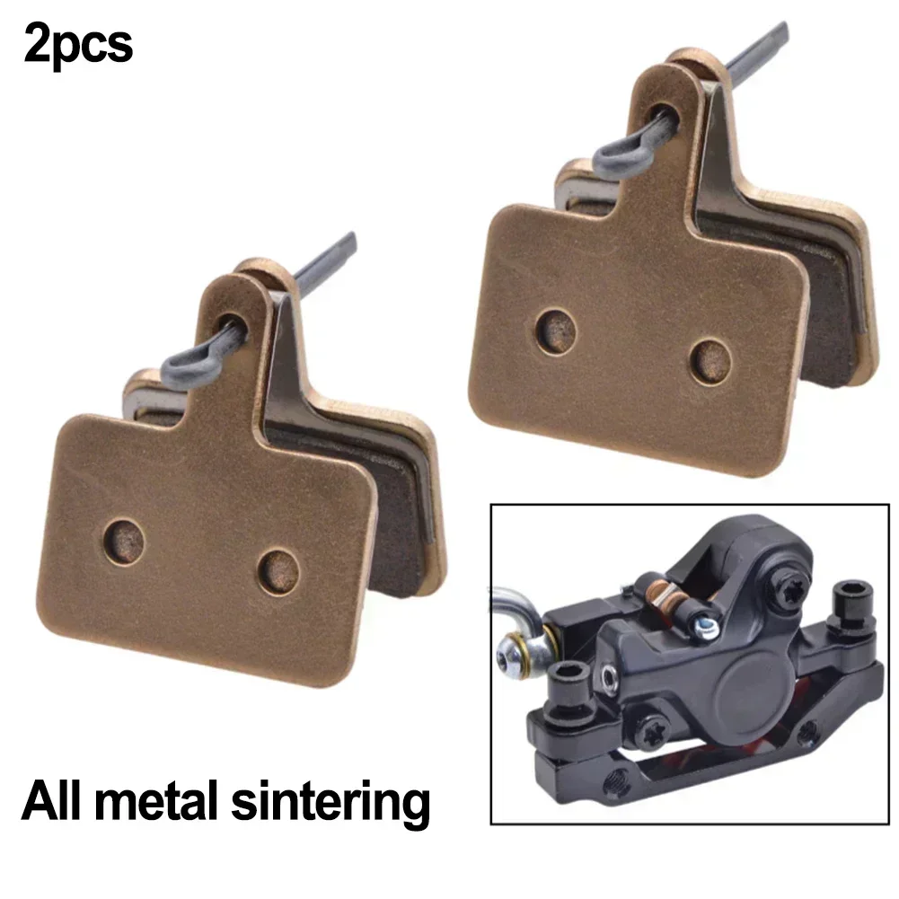 2pairs Ebike Disc Brake Pads For XOD Brake Calipers Full Metal Sintering Pads Ebike Disc Brake Pads For XOD Brake Calipers