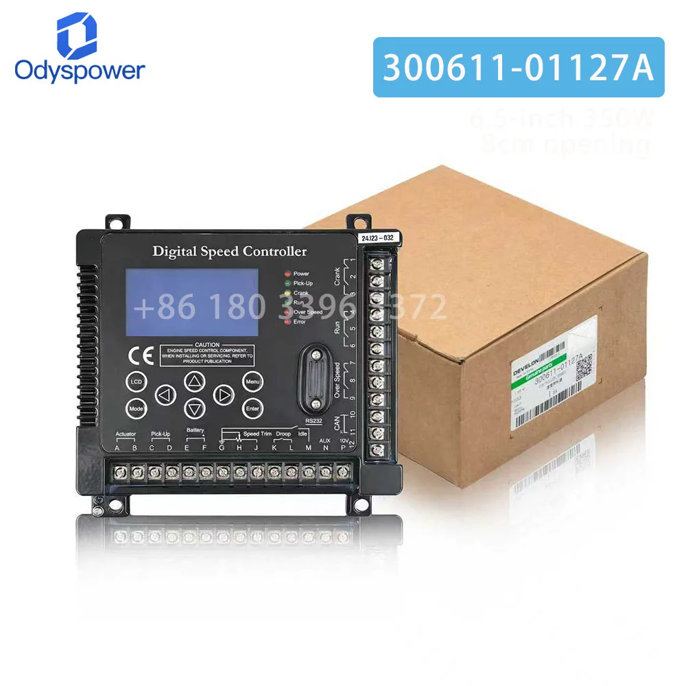 

Контроллер скорости DSC1000 DOOSAN 300611-01127A, оригинальный, производство Корея, для дизель-генераторной установки P222LE, запасная часть для генератора переменного тока