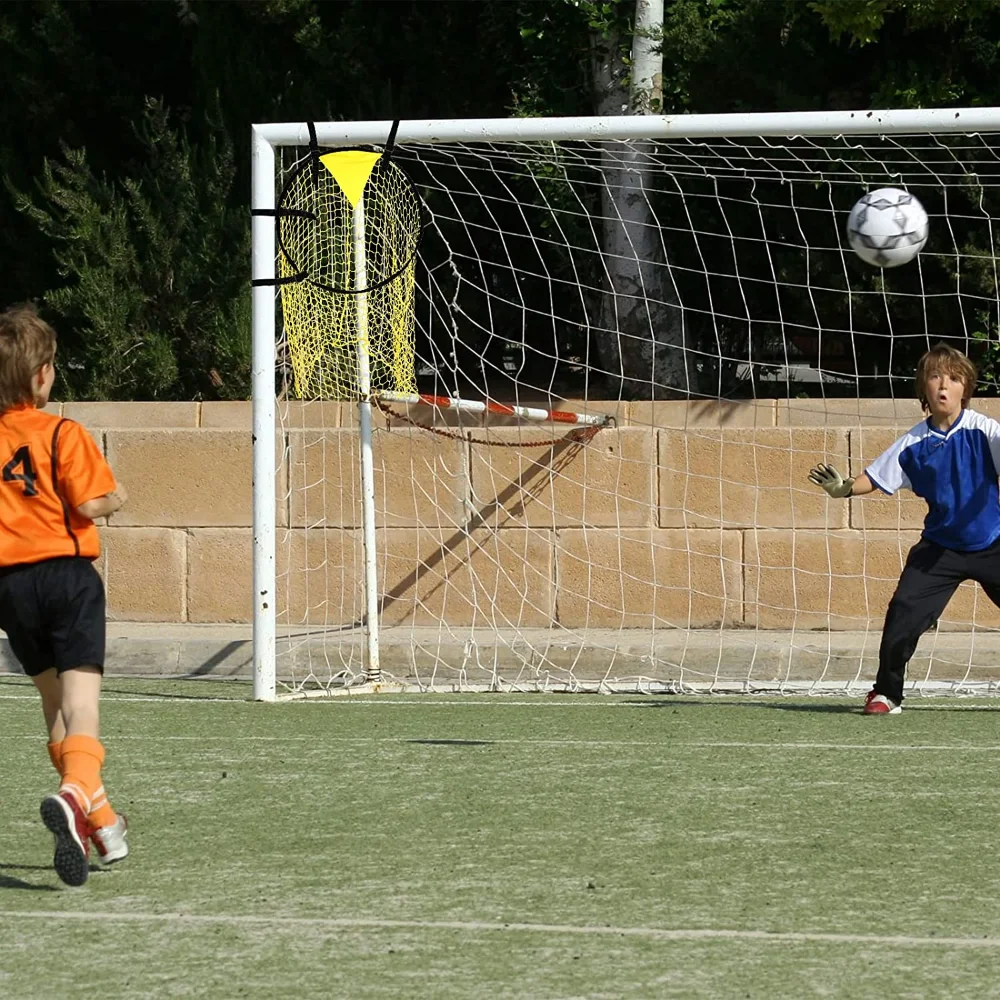 Filet d\'Entraînement de Football Pliable, Facile à Rêver et à Manipuler, pour Entraînement, 1 ou 2 Pièces