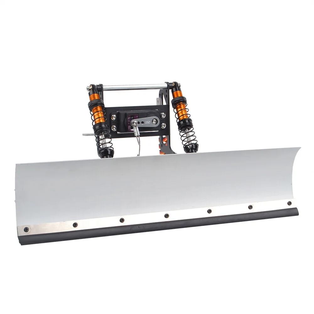 Aluminum Snow Plow Suitable for Tamiya CW01 LunchBox Unimog Midnight Pumpkin Blackfoot ORV Car