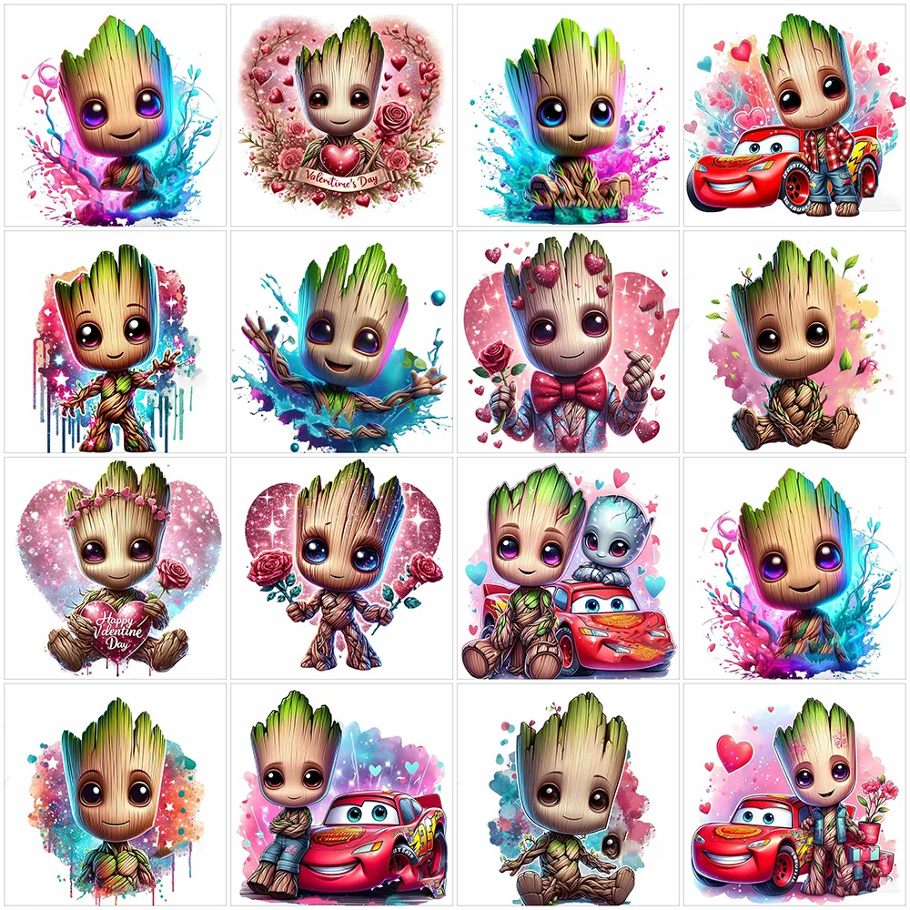 

Алмазная вышивка Диснея Стражи Галактики Мозаика Грут Картина Стразы Подарки для пар Ручная работа