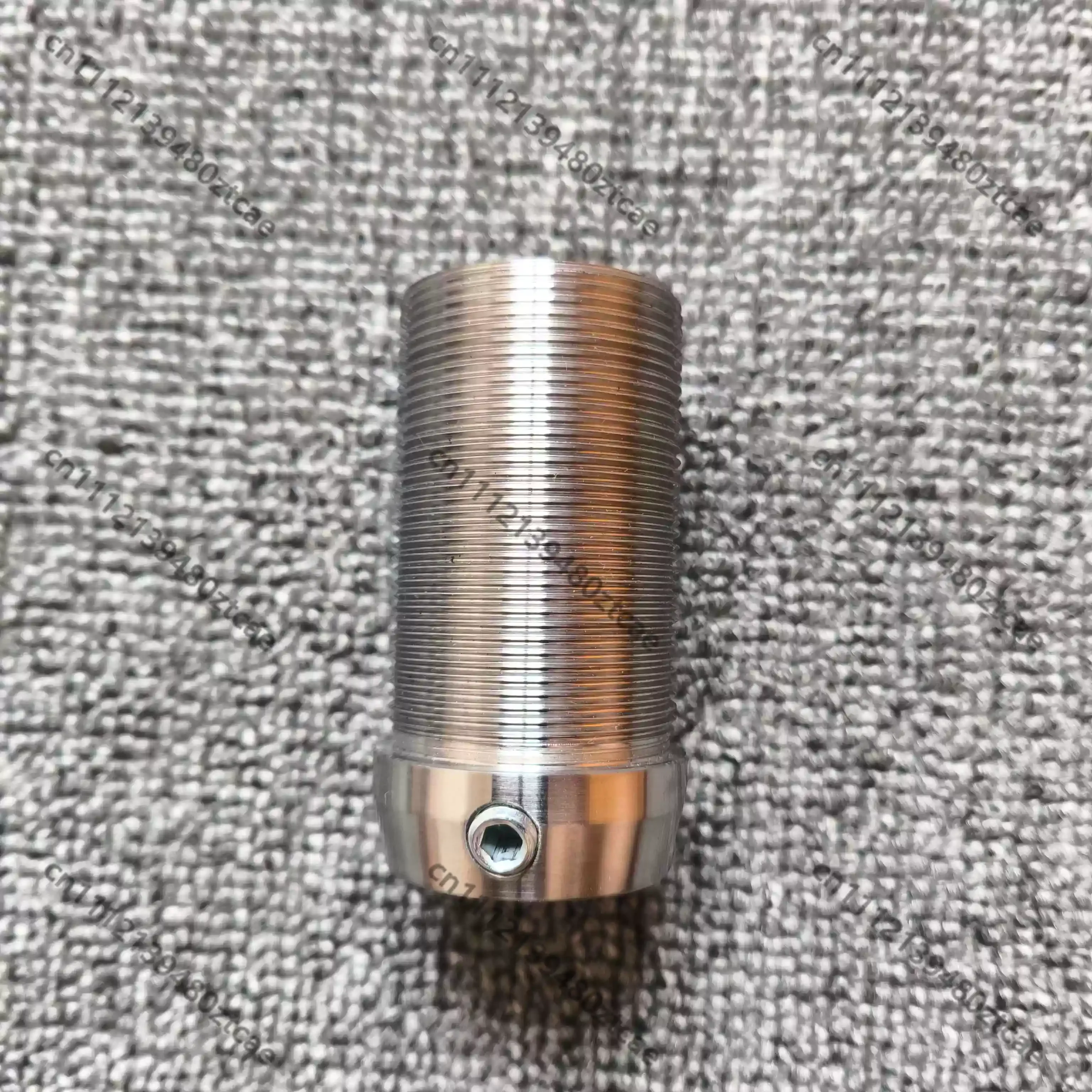Threaded Locking Connector, Alloy Fitting for Mechanical Tube and Support Frame Assembly
