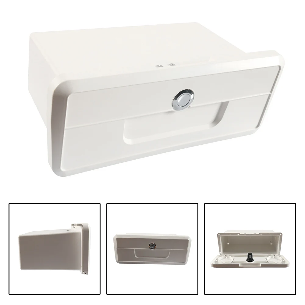 

Boat Glove Box Marine Storage ABS Storage Box Compact Size Easy Installation Long-Lasting Use Moisture-Proof Design