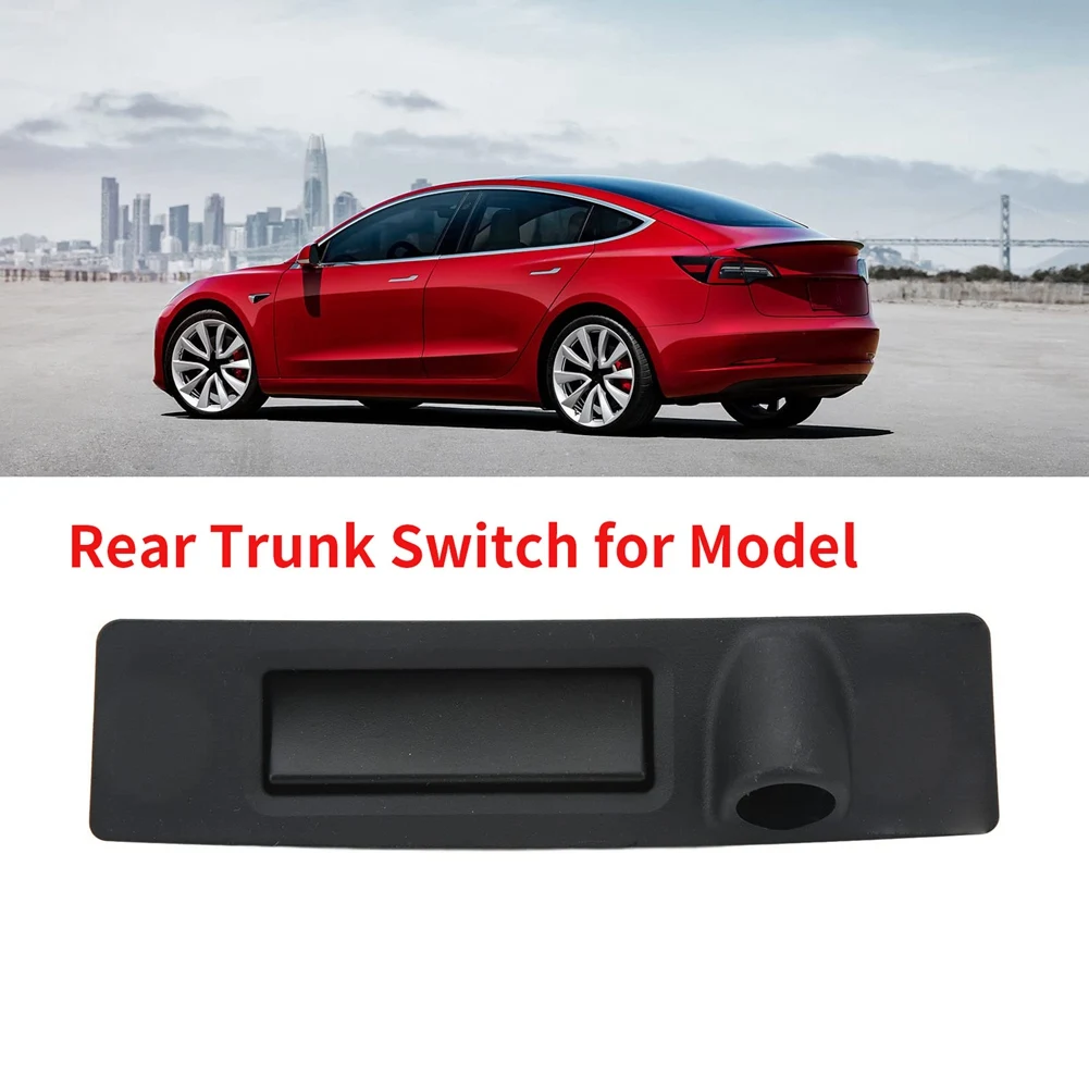 Auto Rear Trunk Hatch Release Switch Rear Camera Bracket For Tesla Model 3 Y 1095949-00-E Auto Parts