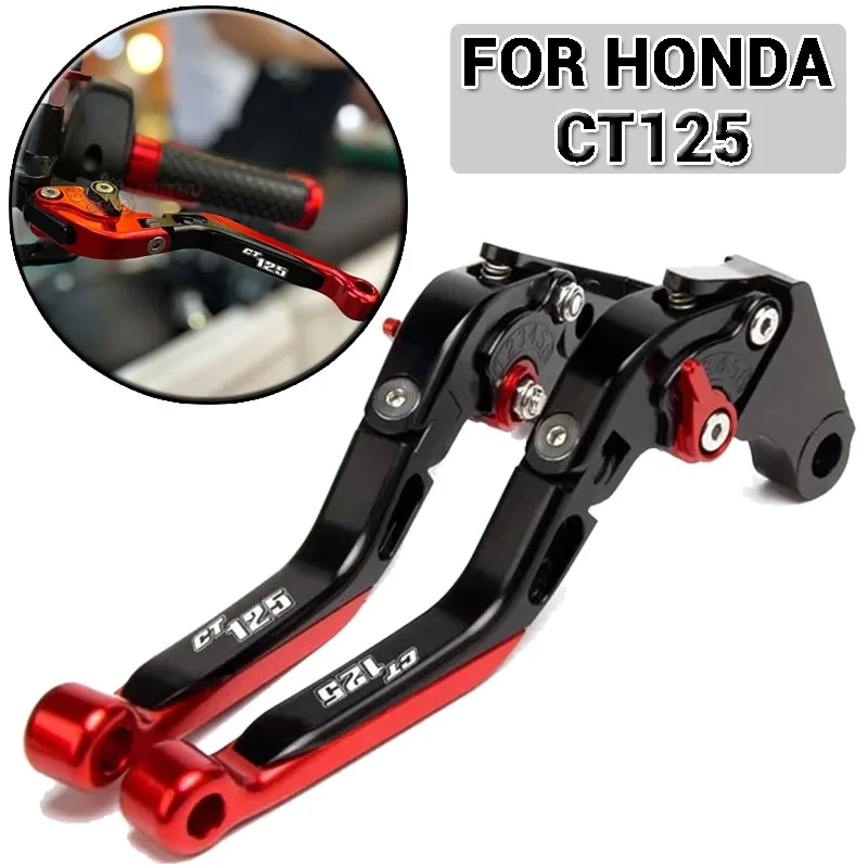 

Motorcycle Accessories Adjustable Foldable Extendable Brake Clutch Lever Handle For CT125 CT 125 Hunter CUB