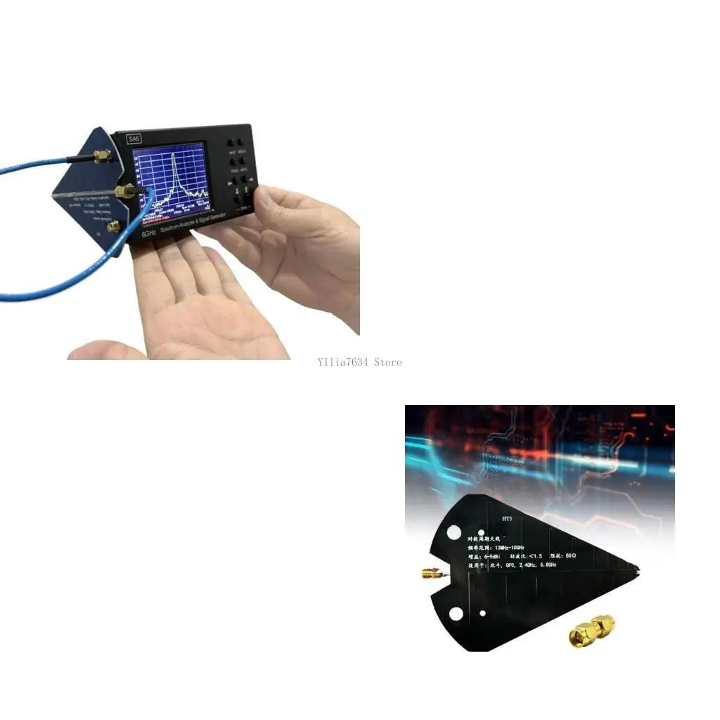 UWB Directional Broadbands Aerials 1300MHz-10GHz Antenna 50Ω Transmission Antenna